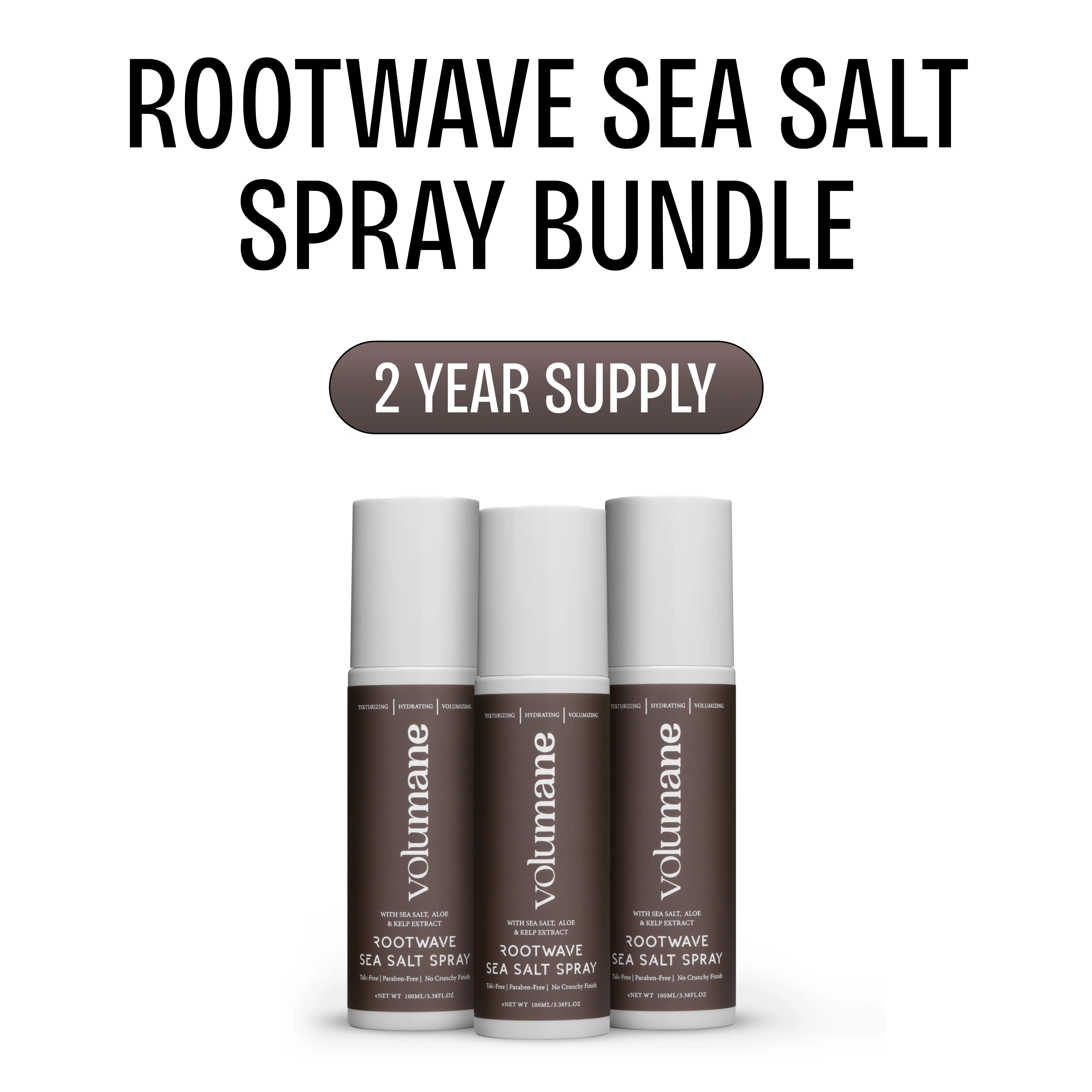 RootWave Sea Salt Texture Spray (3 Pack)