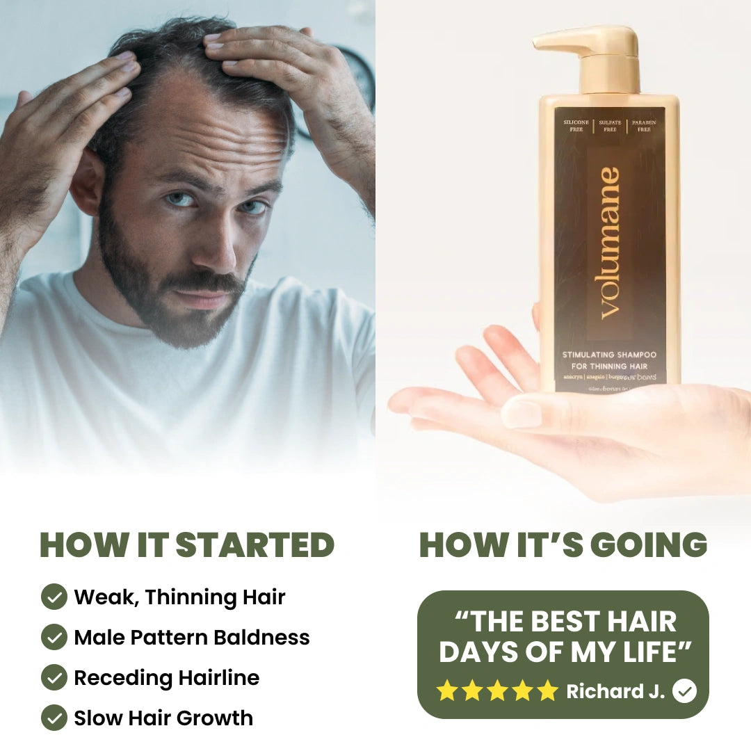 Hair Thickening Shampoo for Volume and Growth